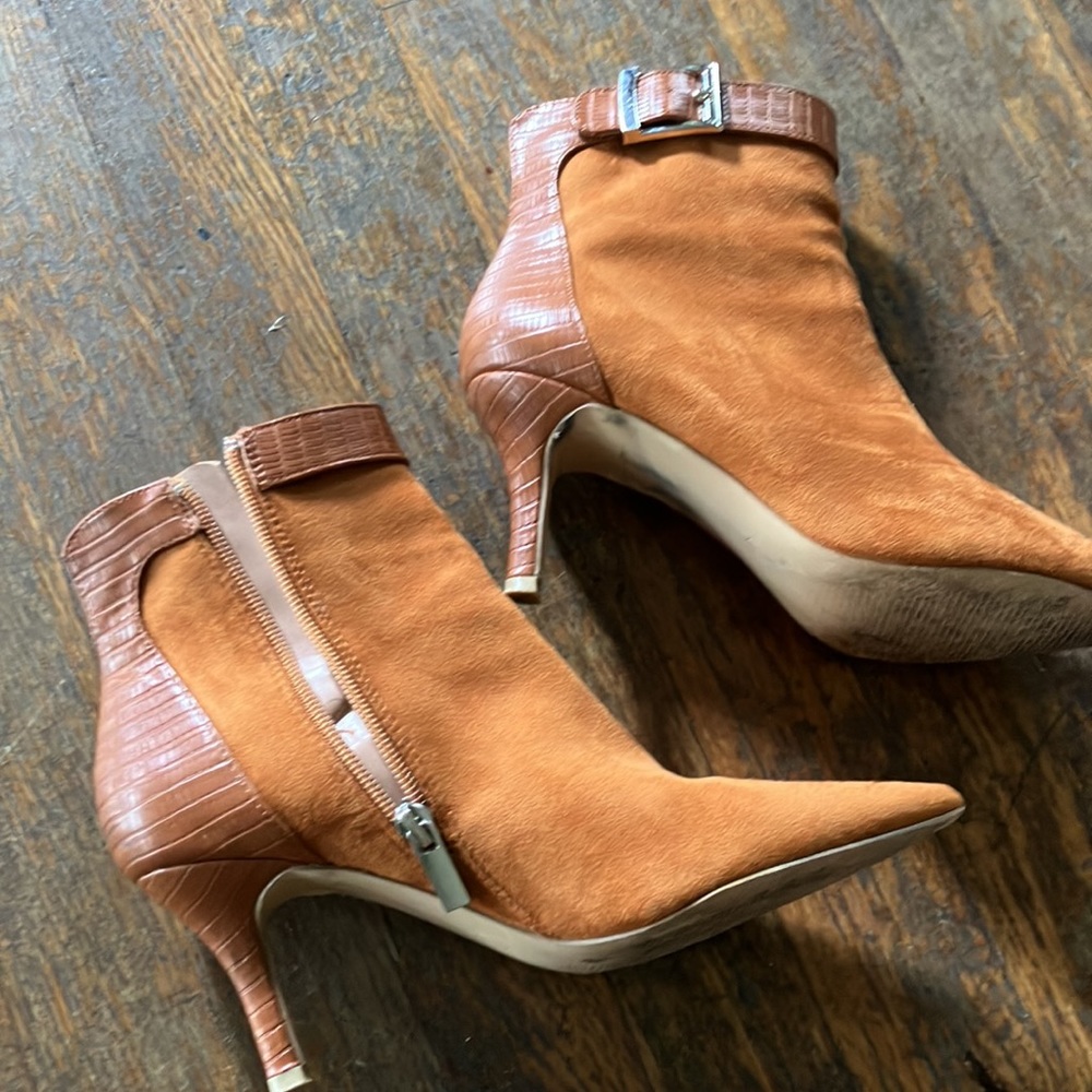 Rust ankle boots - Picture 4 of 4